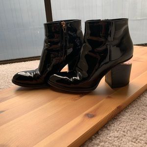 Alexander Wang patent booties